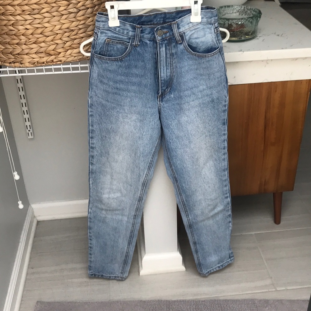 Mom jeans.